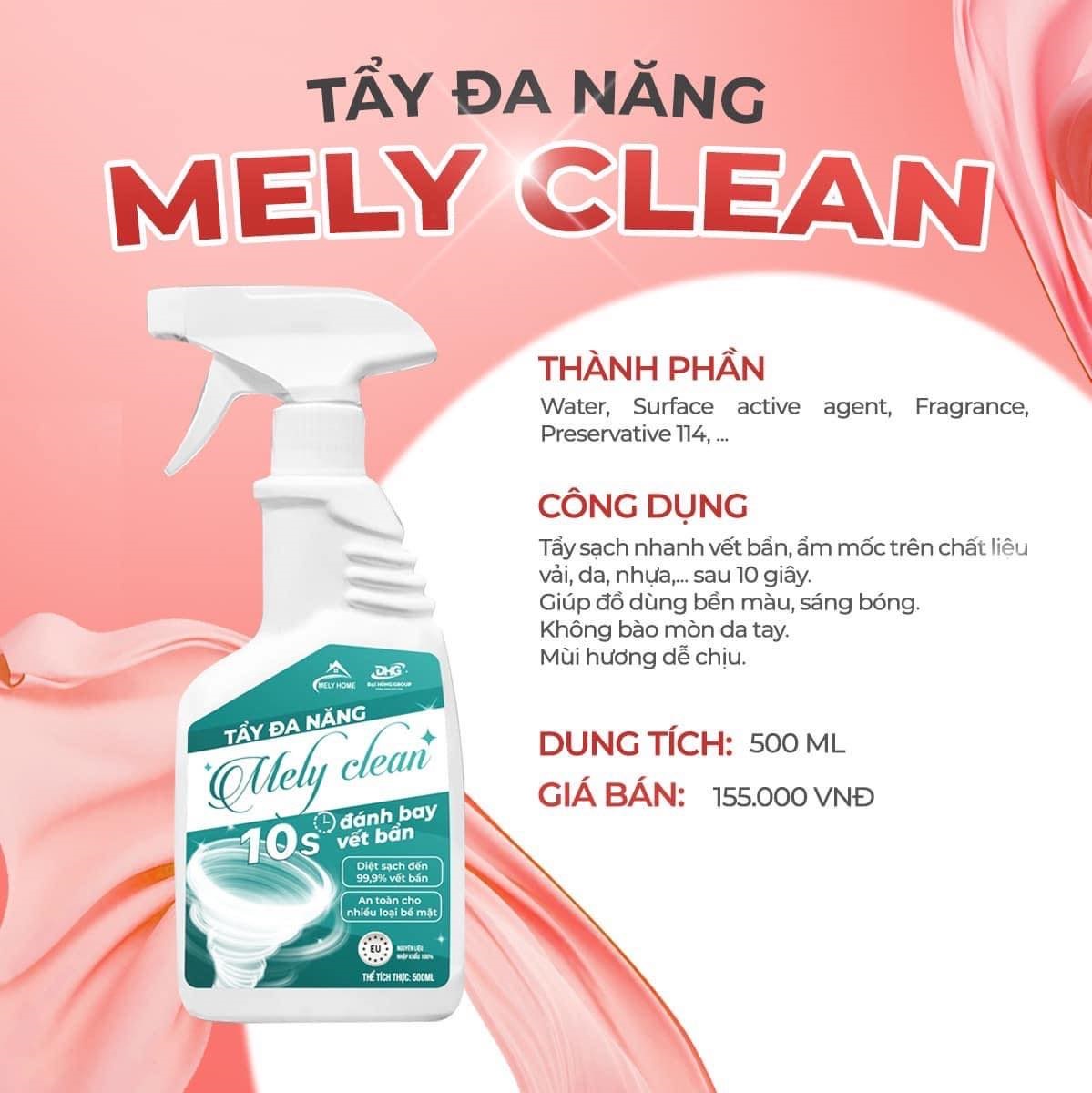 Tẩy đa năng Mely Clean